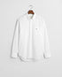 Gant B/D Poplin L/S Casual Shirt White